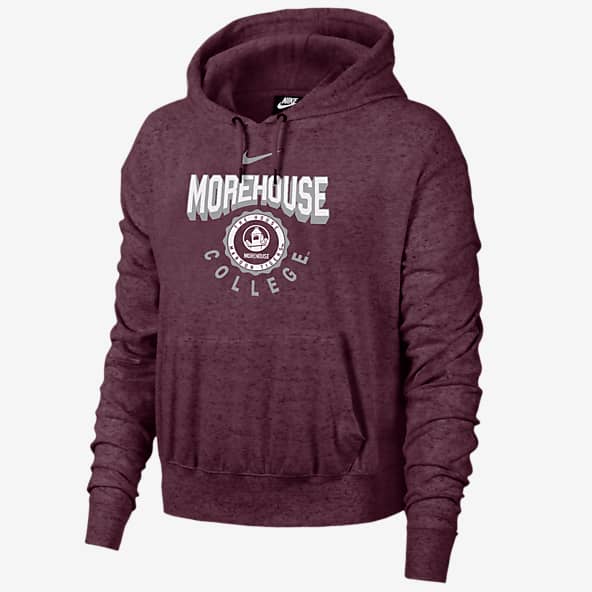 Morehouse Tigers Hoodies Pullovers. Nike